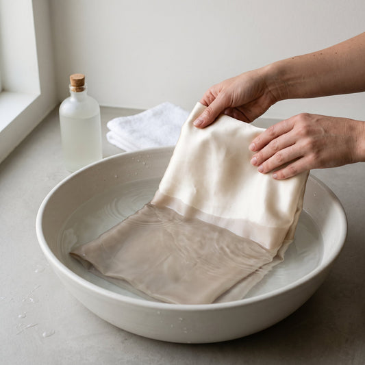 Comment laver une taie d'oreiller en soie ?